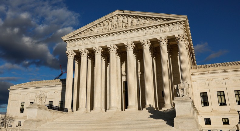 Supreme Court building on January 20, 2023.Anna Moneymaker/Getty Images