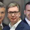 Andrej Plenković, Milojko Spajić, Vučić