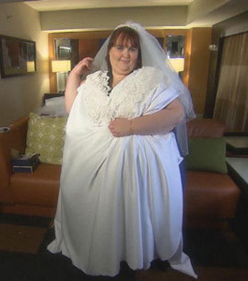 234 kilós a világ legkövérebb menyasszonya - fotó - Blikk