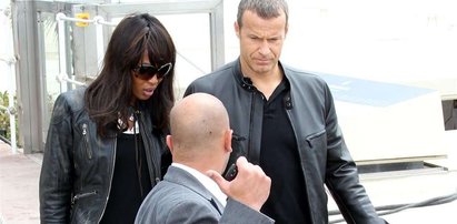 Naomi Campbell z chłopakiem w Cannes