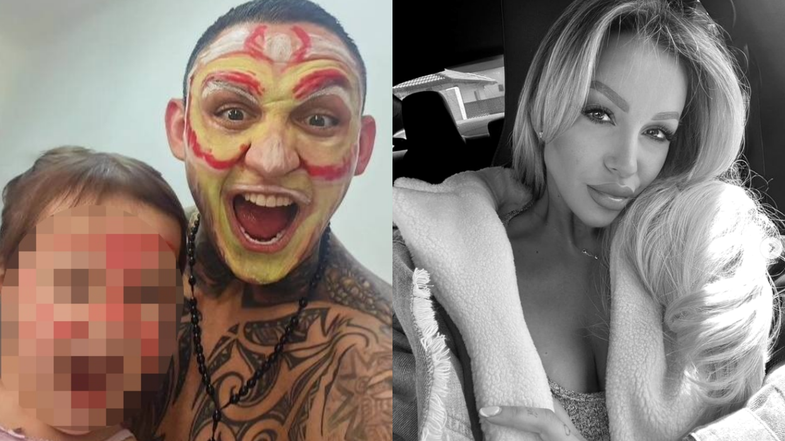 Gábor Boráros s dcérkou Zorou a Monika Jákliová († 31). 