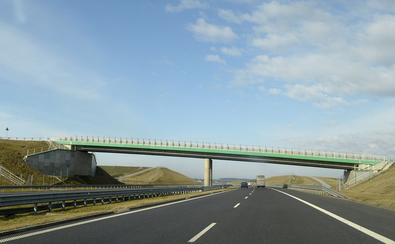 Odcinek autostrady A4 w okolicach Jarosławia na Podkarpaciu. Trasa może zostać nazwana Autostradą Pamięci Żołnierzy Wyklętych