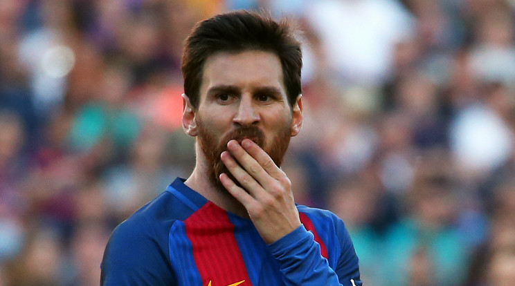 Messi új külsőt villantott /Fotó: AFP