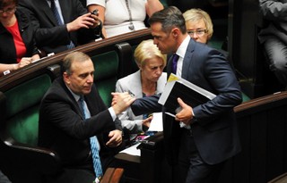 Schetyna o referendum: 'To jest czysta polityka. To referendum ma twarz Jarosława Kaczyńskiego'