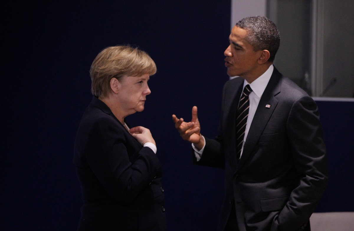 Angela Merkel i Barack Obama