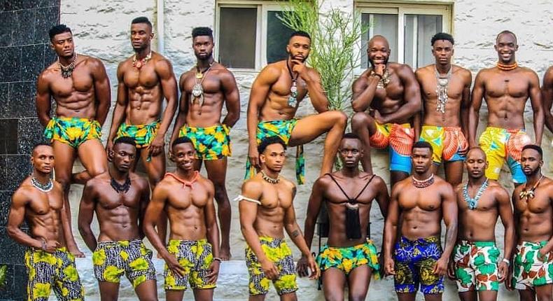 Contestants at Mr.Africa. Tanzanian Calisah crowned new Mister Africa International (Photos)