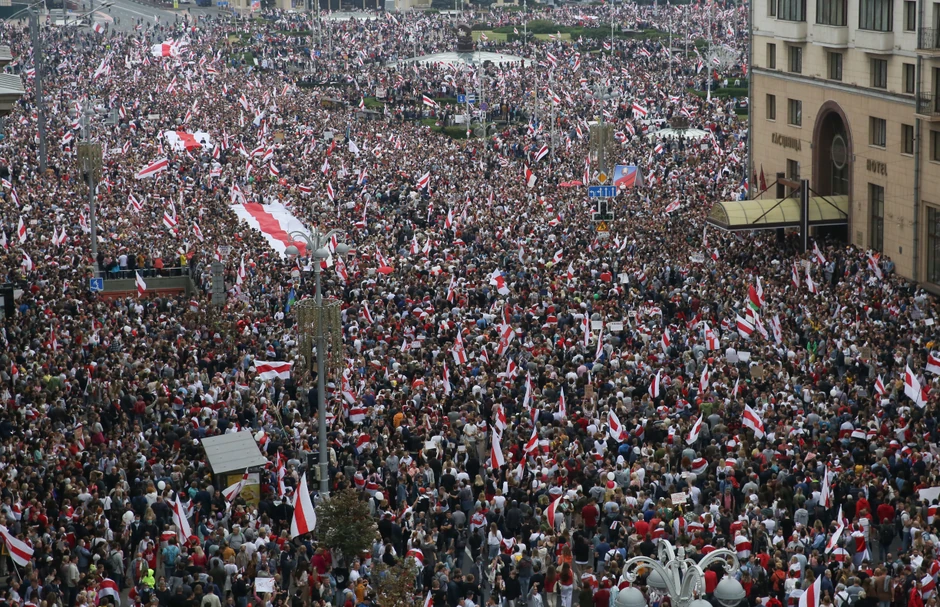 Protest u Minsku