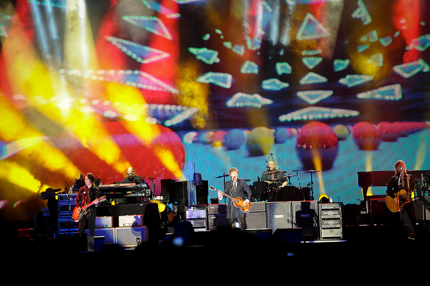 Paul McCartney na Stadionie Narodowym w Warszawie (fot. Artur Rawicz/Onet)