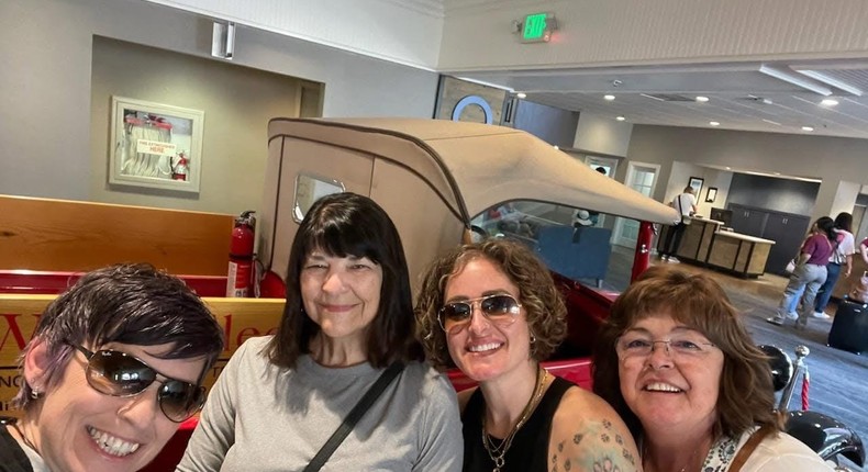 The author and her wife took a trip with their moms and love it.Courtesy of the author