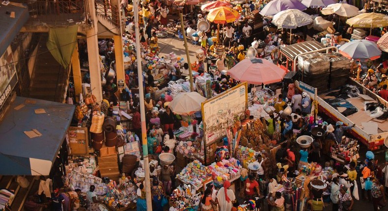 Makola Market in Accra Ghana