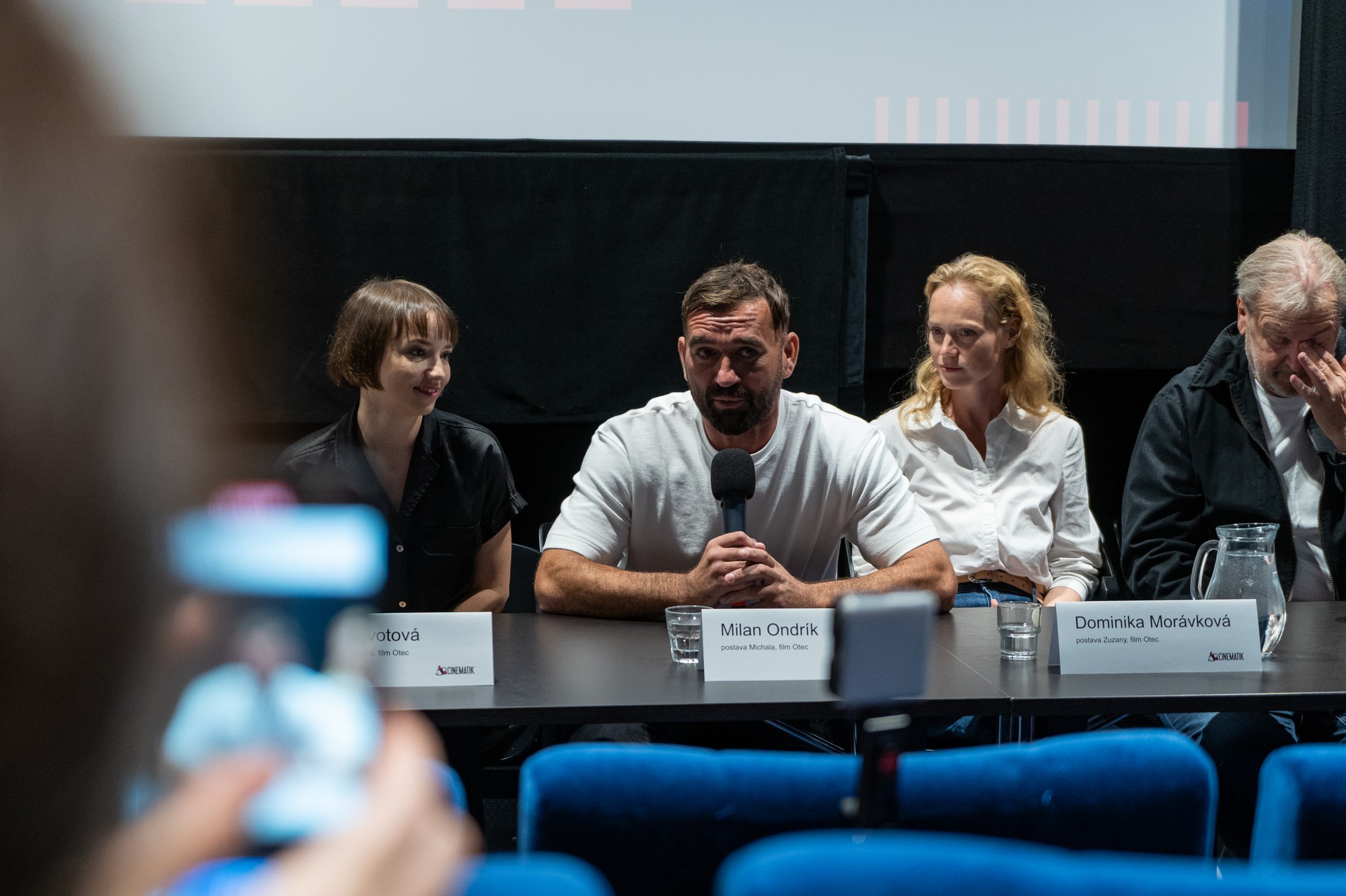 MFF Cinematik Piešťany - Tereza Nvotová, Milan Ondrík a Dominika Morávková.