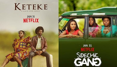 Two Ghanaian films “Keteke” and “Sidechic Gang” hit Netflix