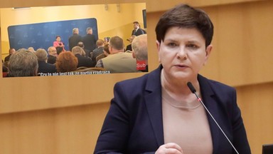 Awantura na spotkaniu z Beatą Szydło na Śląsku [WIDEO]