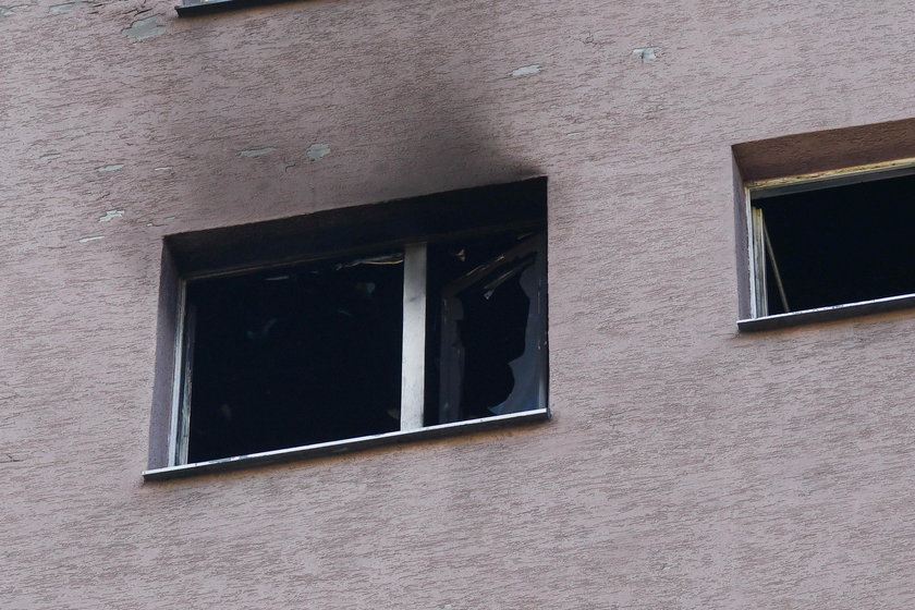 Pożar mieszkania na krakowskim Prokocimiu