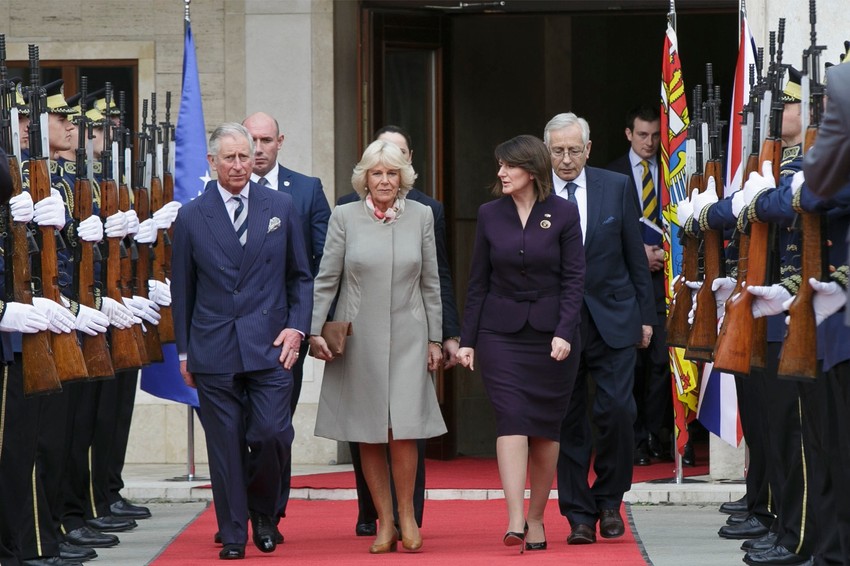 Princ Čarls, vojvotkinja Kamila i Atifete Jahjaga