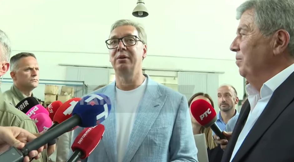 Aleksandar Vučić u Ansal Steel-u