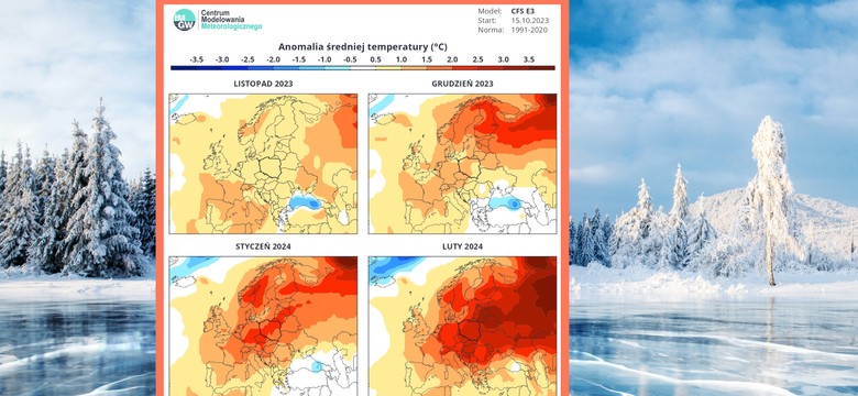 Pogoda długoterminowa na zimę 2023/2024. Luty szykuje sporą niespodziankę