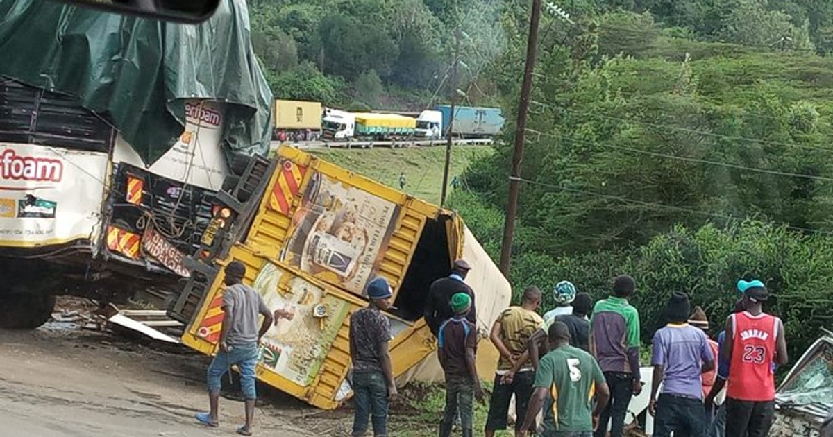 Caution: Mai Mahiu-Limuru Road Snarl-up