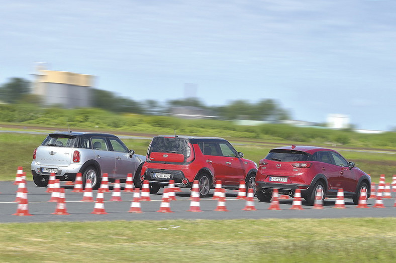 Kia Soul, Mazda CX-3, Mini Countryman