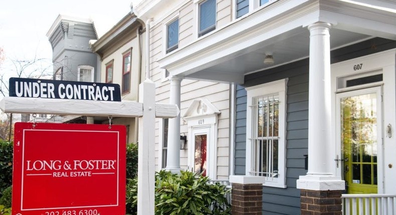 There's been an uptick in people starting the homebuying process, Redfin data show.SAUL LOEB/Getty Images