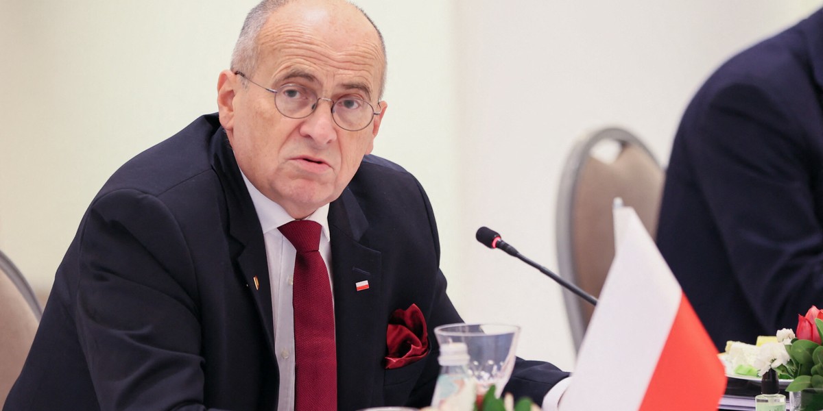 Minister spraw zagranicznych Zbigniew Rau.