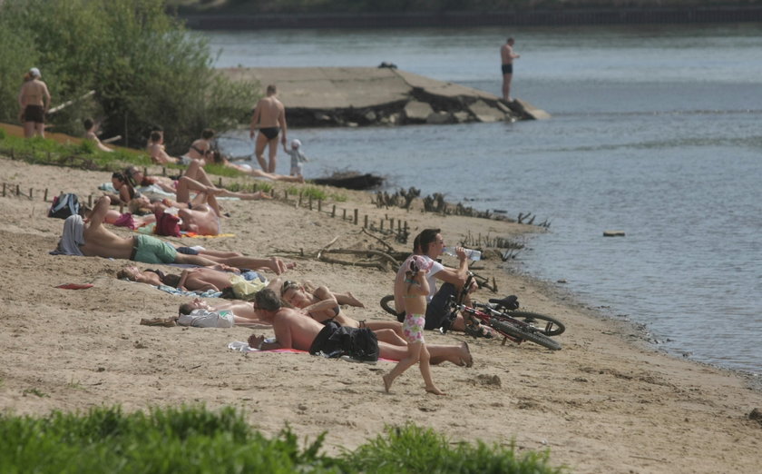 plaża nad Wisłą