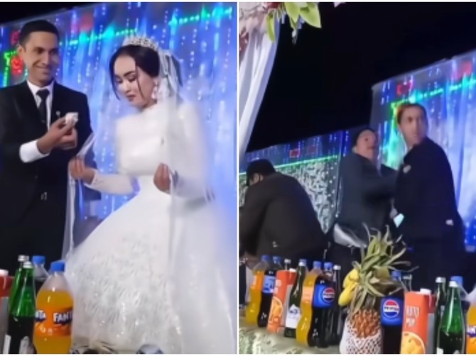 Snimak mladoženje koji na svadbi kreće da bije mladu prenerazio je svet