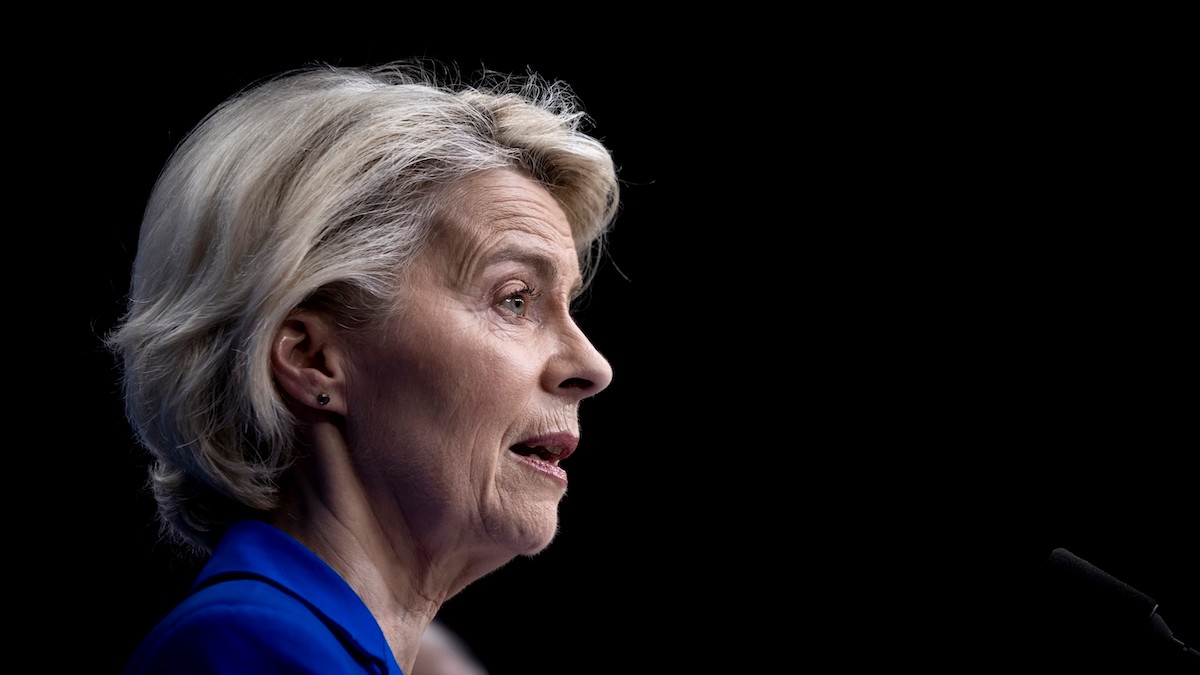 Predsedníčka Európskej komisie Ursula von der Leyenová.