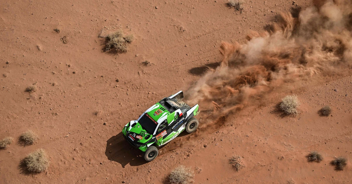 Eryk Goczał najszybszy na 9. etapie Rajdu Dakar. Problemy Konrada Dąbrowskiego
