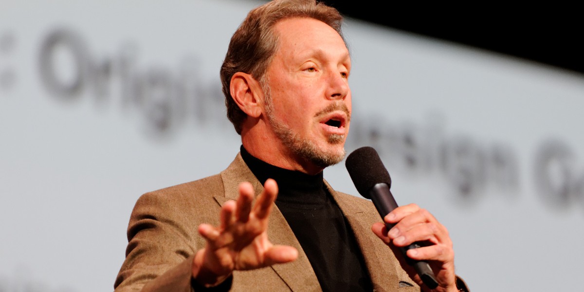 Miliarder Larry Ellison, współtwórca i prezes Oracle