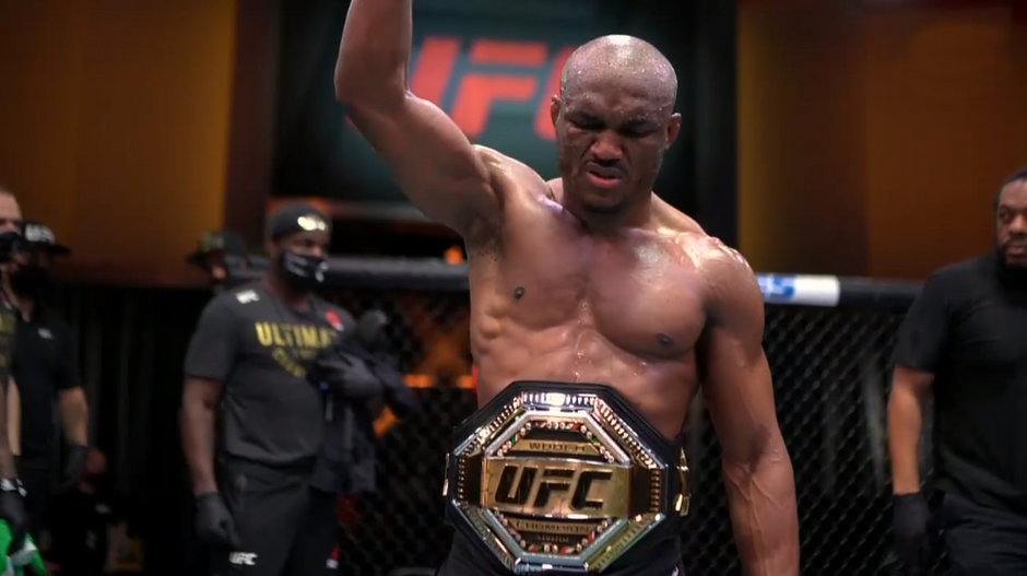 UFC 258: Kamaru Usman znokautował Gilberta Burnsa i obronił pas wagi półśredniej! (WIDEO)