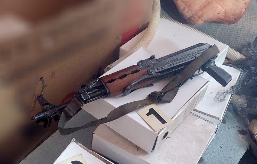 Zaplenjena automatska puška