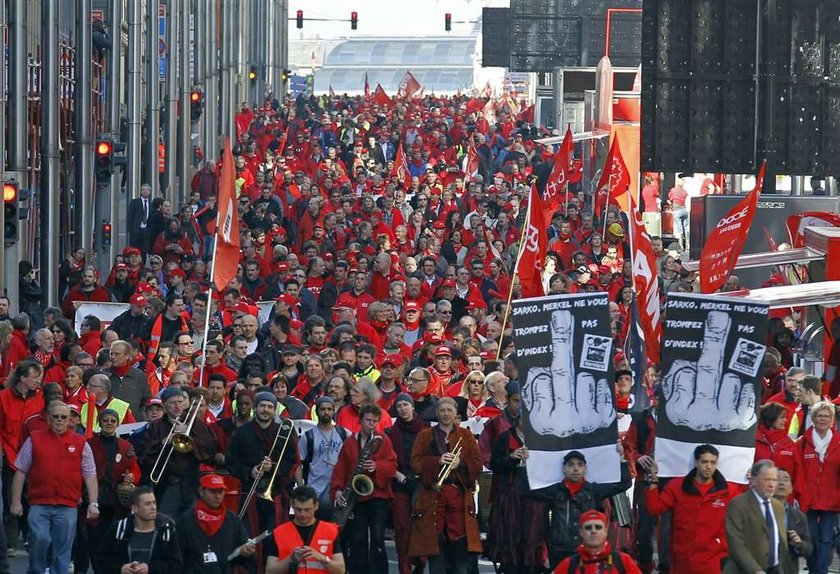 Zablokowali Tuska w Brukseli