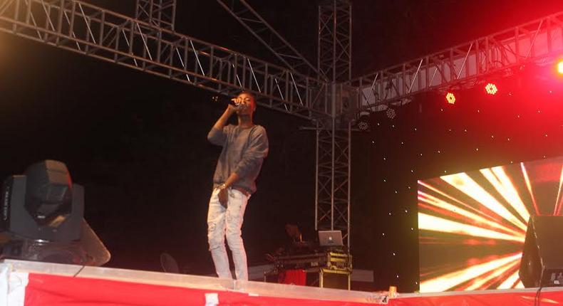 Rapkimilist rocks at Vodafone Homowo Bash