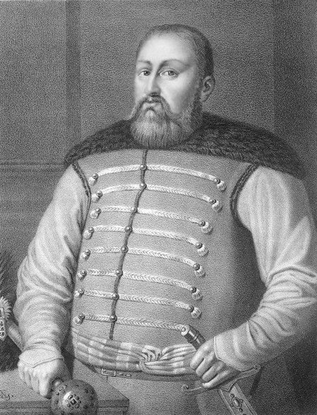 Hetman wielki koronny Mikołaj Potocki (portret autorstwa Wojciecha Gersona, domena publiczna)