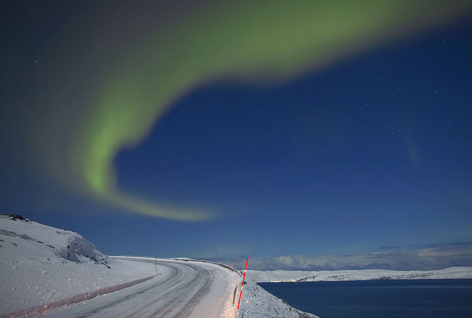 Zorza polarna, Finnmark