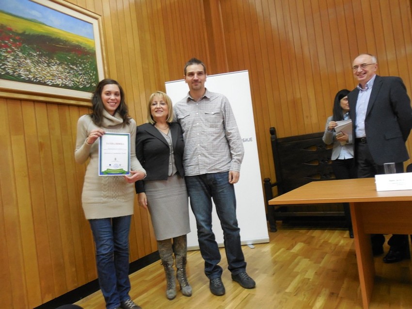 Lukići su za upornost dobili i priznanje od ministarke zdravlje Slavice Đukić Dejanović