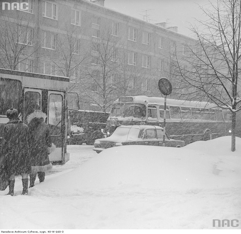 To był śnieg! Zobaczcie archiwalne zdjęcia Zimy Stulecia