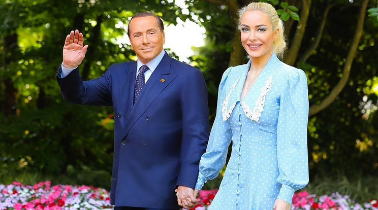 Berlusconi és Marta két éve alkotnak párt / Fotó: Facebook