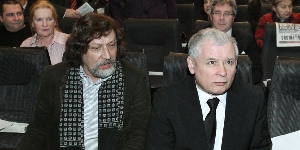 Jan Maria Tomaszewski i Jarosław Kaczyński