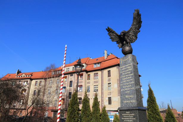 Pomnik w Siemianowicach Śląskich upamiętniający powstania śląskie