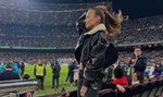 Anna Lewandowska robiła to na trybunach w czasie meczu Barcelony. Posypały się komentarze