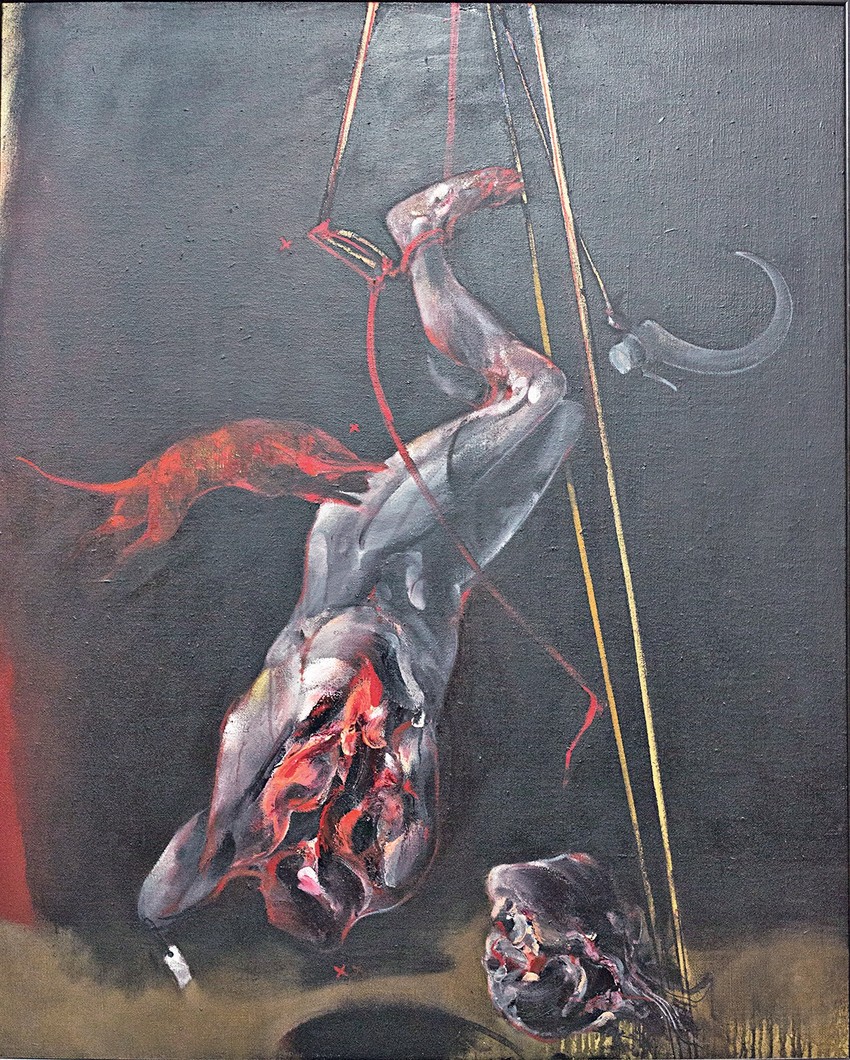 Vladimir Veličković: Kuka, 1997. ulje/platno 210x150 cm;