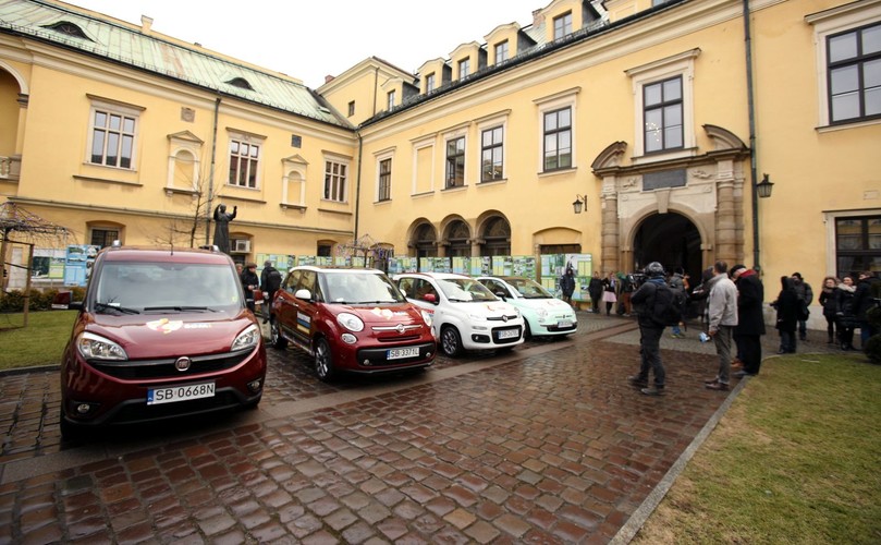 Fiat przekazał samochody do obsługi Światowych Dni Młodzieży w Krakowie