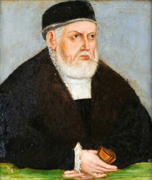 Zygmunt I Stary / ryc. Lucas Cranach młodszy, Wikimedia Commons, public domain