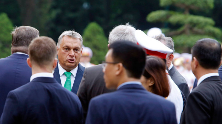 Nagy bizniszt csinált Orbán Vietnámban / Fotó: MTI
