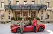 Charles Leclerc w Ferrari SF90 Stradale