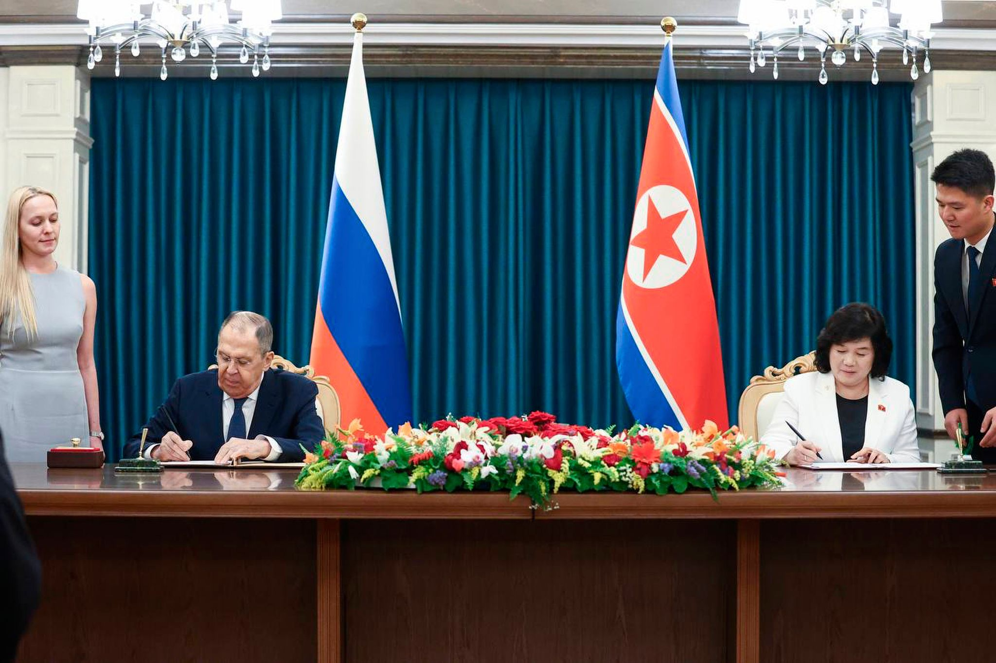 Lawrow bekräftigt Militärallianz mit Nordkorea