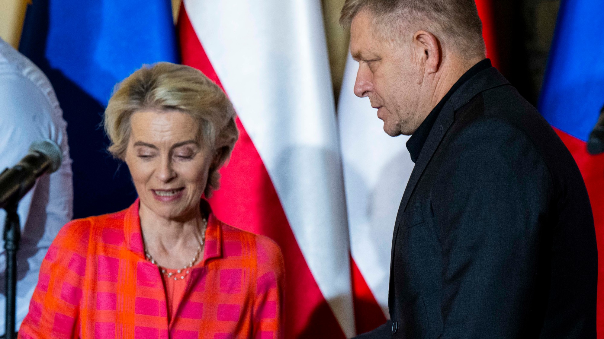 Robert Fico a predsedníčka Európskej komisie Ursula von der Leyenová