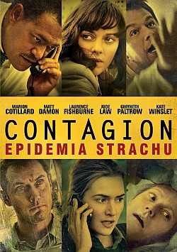 "Contagion – epidemia strachu" - okładka DVD